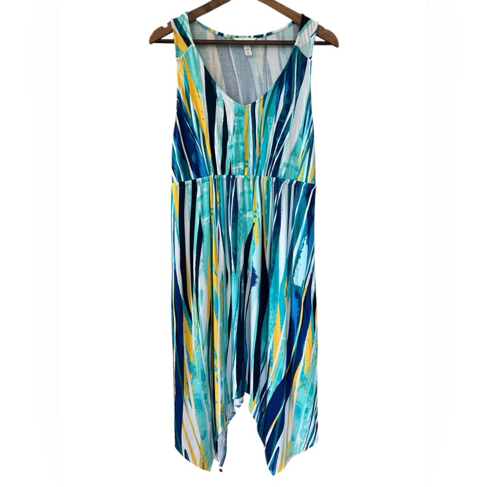 Soma Asymmetrical Maxi Dress Size Medium